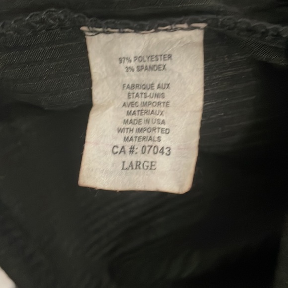 Black Brit & Brat Long Sleeve Crop Top - Picture 4 of 5